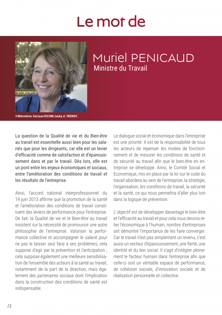 Muriel Penicaud Ministre du Travail