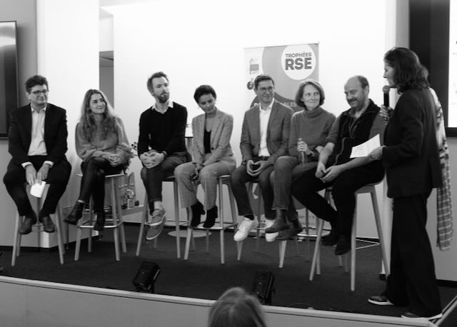 Panel d'experts à la Cérémonie des Trophées Défis RSE 2022